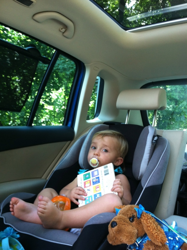 car travel with 9 month old